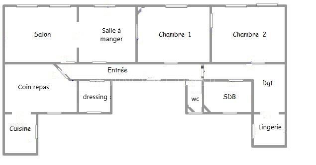 apartment 4 rooms for sale on BORDEAUX (33000)