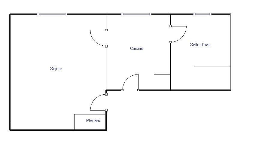 apartment 1 room for rent on BORDEAUX (33000)
